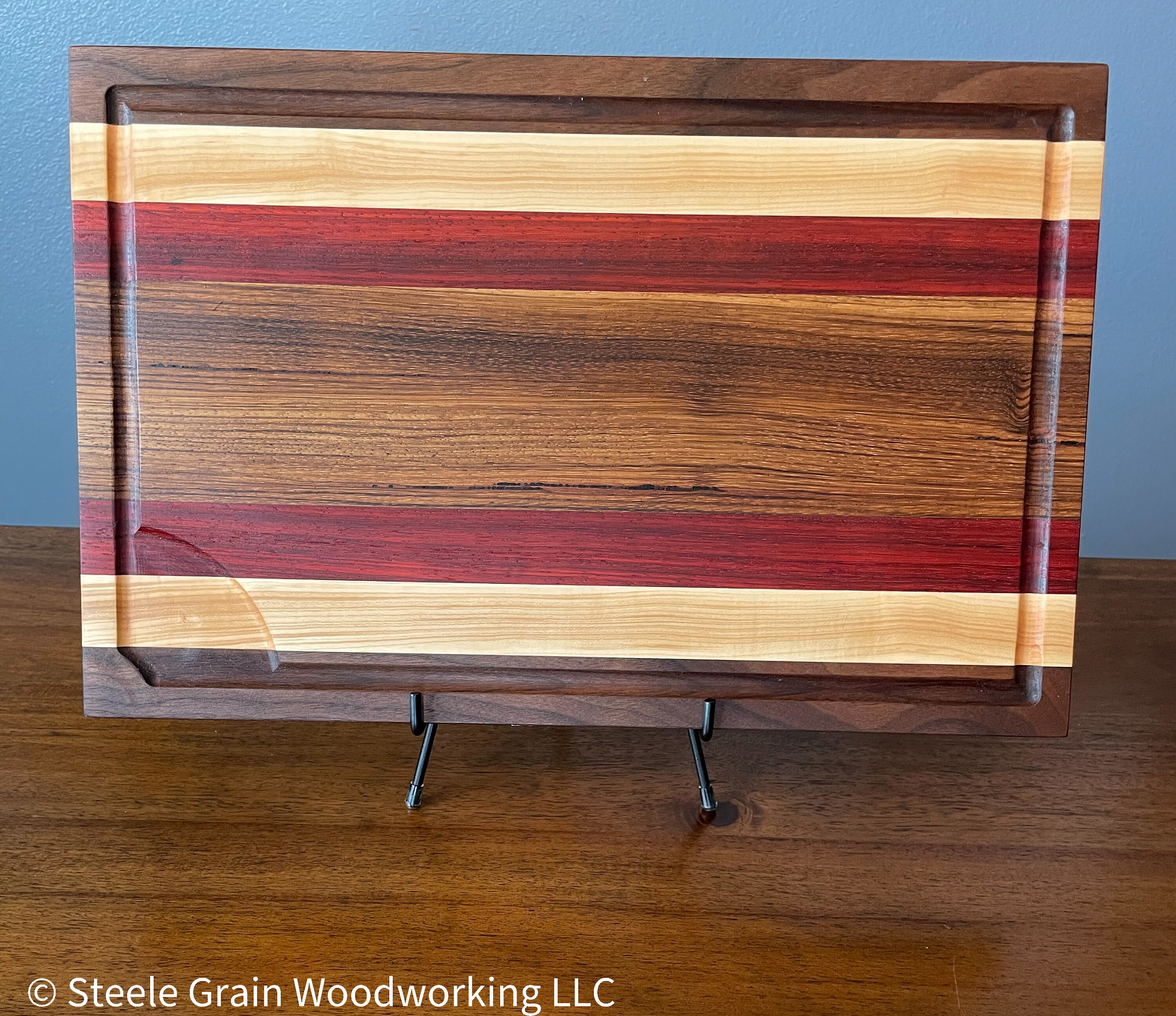 Zebra Wood Cutting Board Etsy