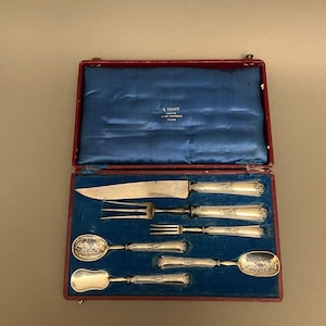 Silver Serving Cutlery Set