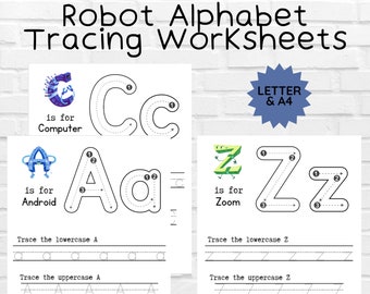 alphabet tracing worksheets for kids, educational printable, ABC tracing, letter tracing worksheet printable, writing practice sheet, a-z