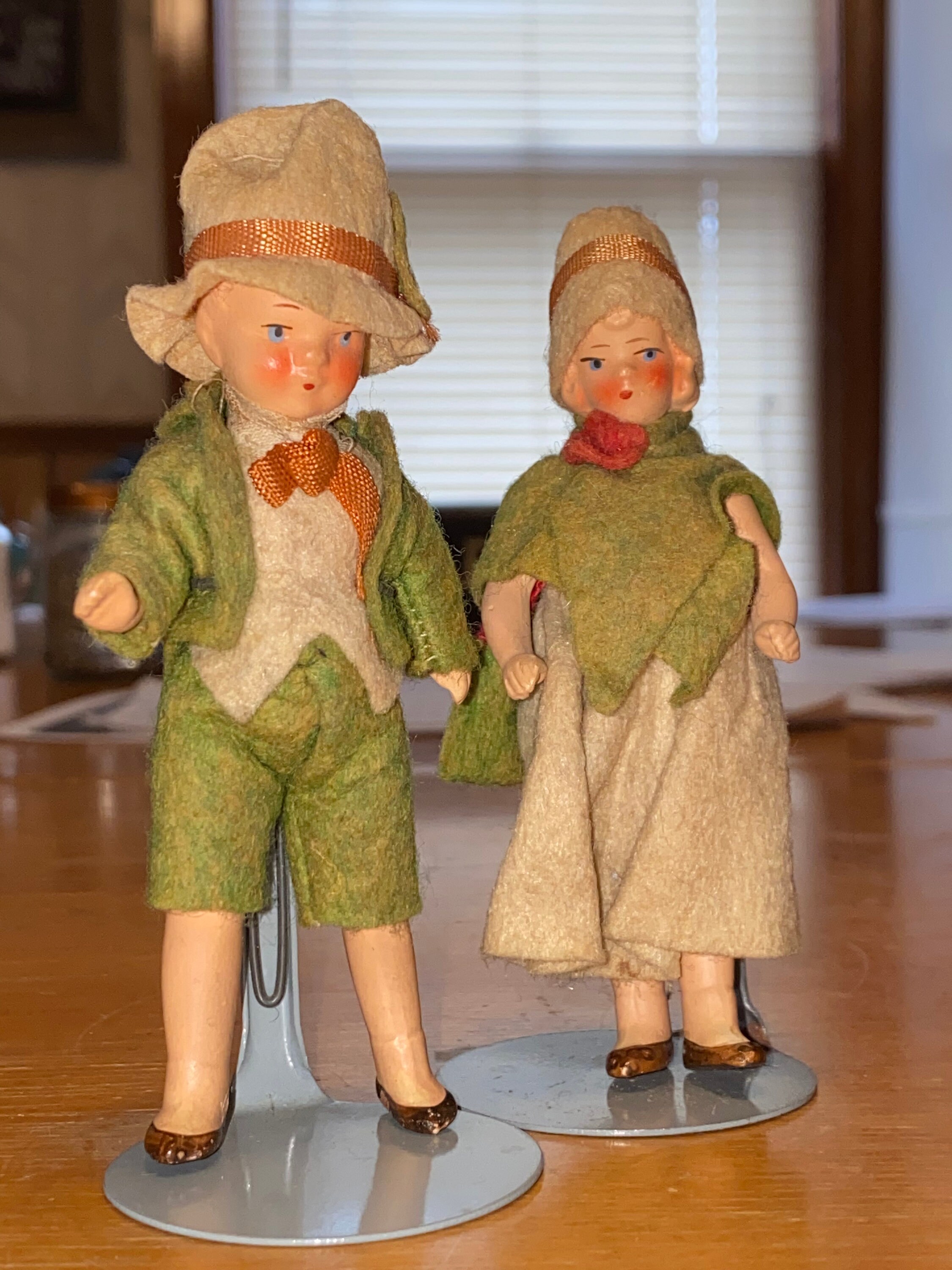 miniature german bisque dolls