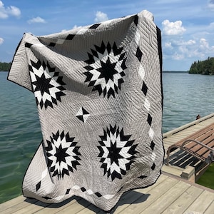 Navajo Star Neutral Quilt