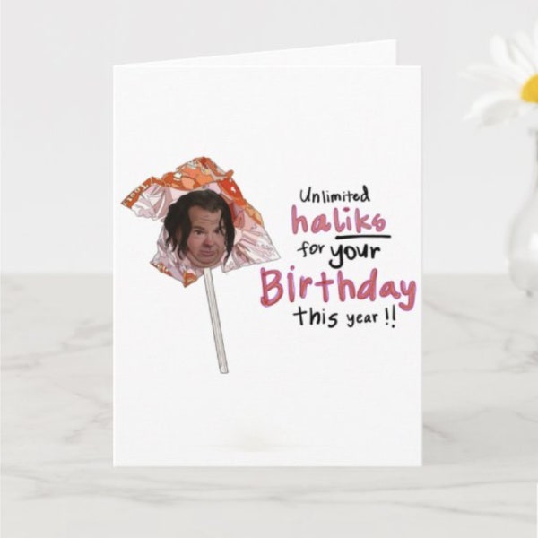 Big Ed Birthday Card - Etsy