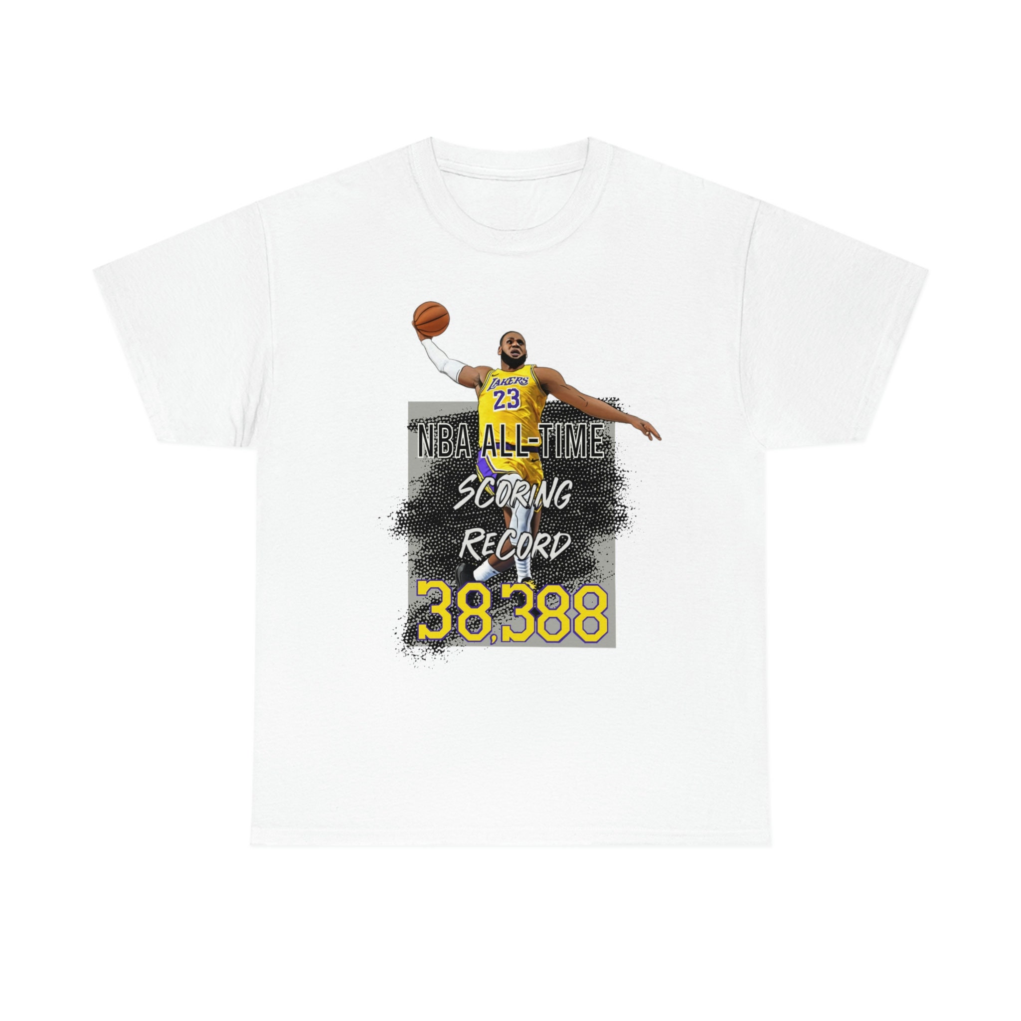 Discover Lebron James 38388 Record Breaking Tee Shirt