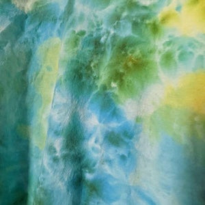 Adult Unisex 3X Long-Sleeve Ice-dyed Tie Dye Shirt