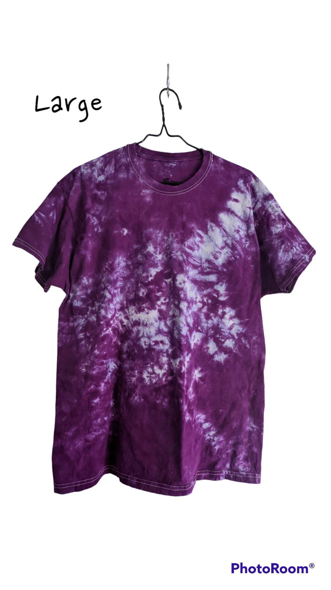 Ice dye softstyle tee Large $30 main image 1