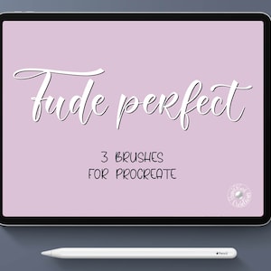 Fude perfect - Lettering Brush Set for PROCREATE - 3 Brushes