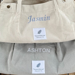 Sac fourre-tout personnalisé brodé