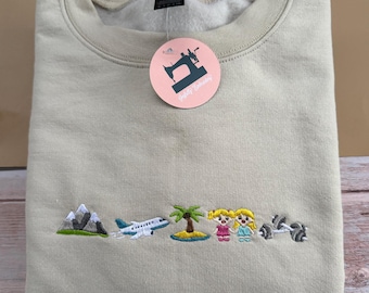 Custom Icon Embroidered Sweatshirt