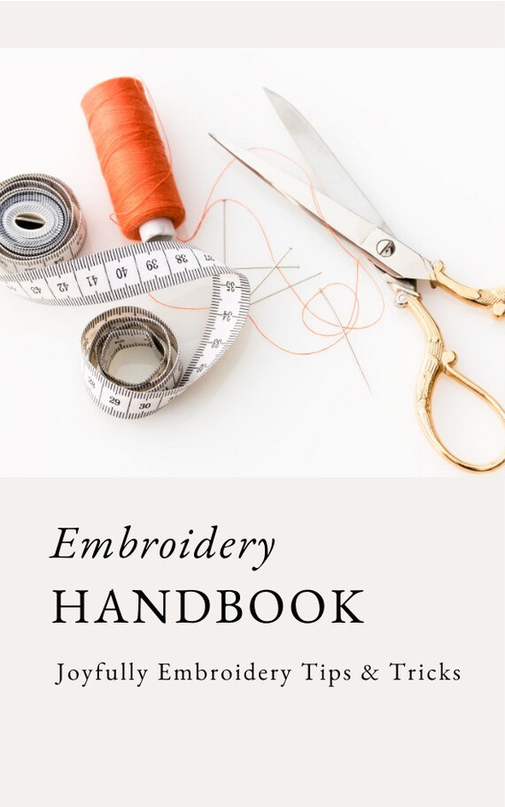 Livre comment broder, guide de broderie, trucs et astuces de