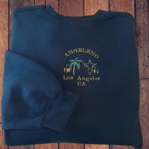 Los Angeles sweatshirt, LA sweatshirt, Los Angeles crewneck, LA crewneck, Hollywood sweatshirt, Beverly Hills sweatshirt, LA pullover