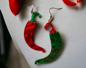 Southwest Chili / Chile Earrings / Cinco de Mayo (various  colors available)!