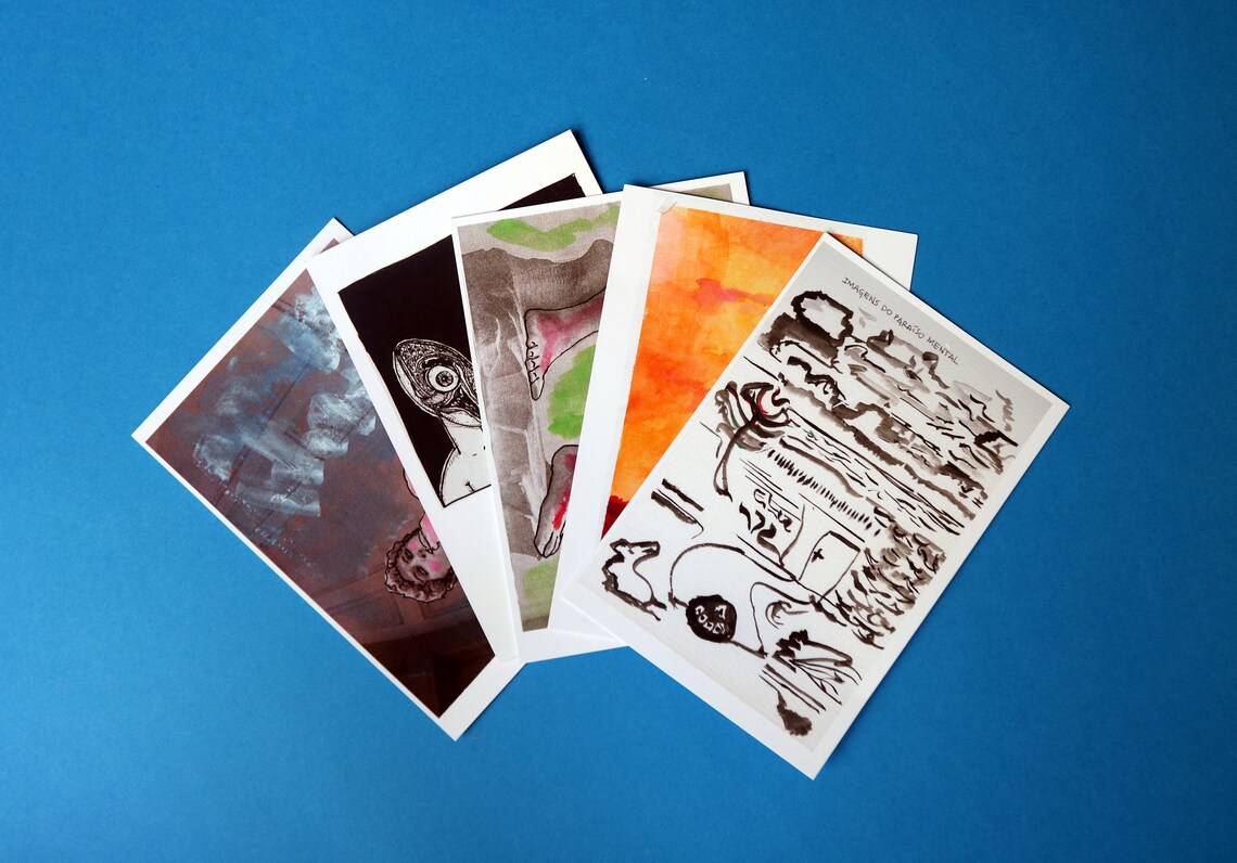 Colour postcards Set of postcards Etsy