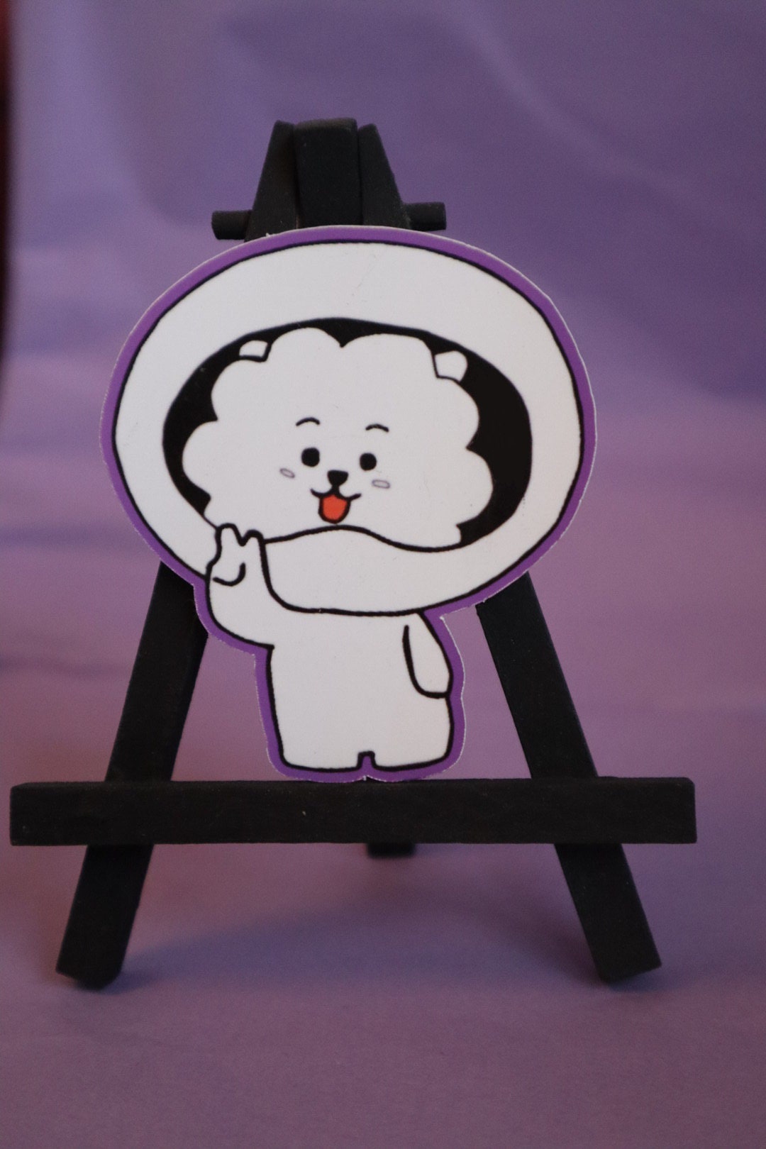 Name Sticker Rj RJ in Space Sticker the Astronaut | BTS Fan Art | K-pop Gifts - Etsy