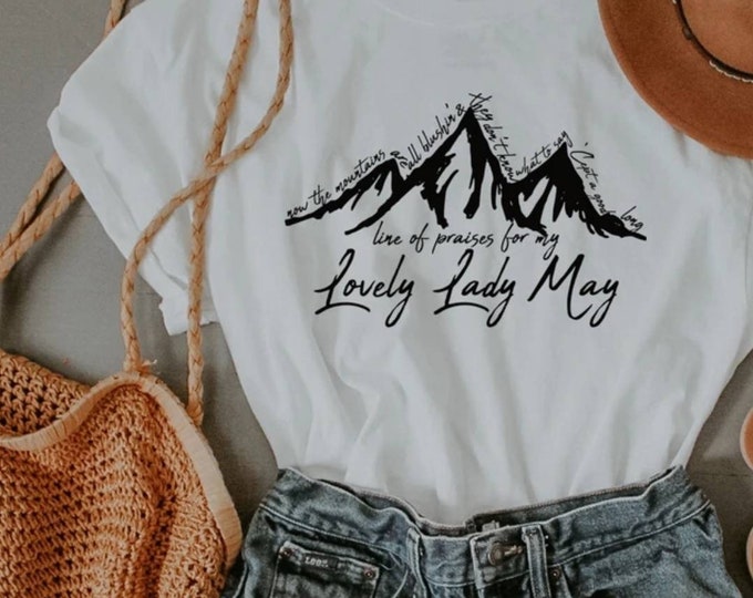 Lovely Lady May Graphic Tee