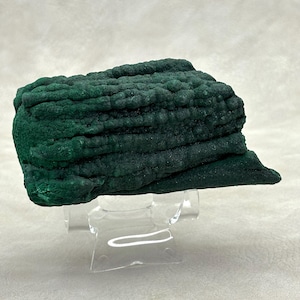 Drusy Malachite Stalactite