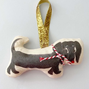 Mr Woofit Dachshund Hanging Decoration image 1