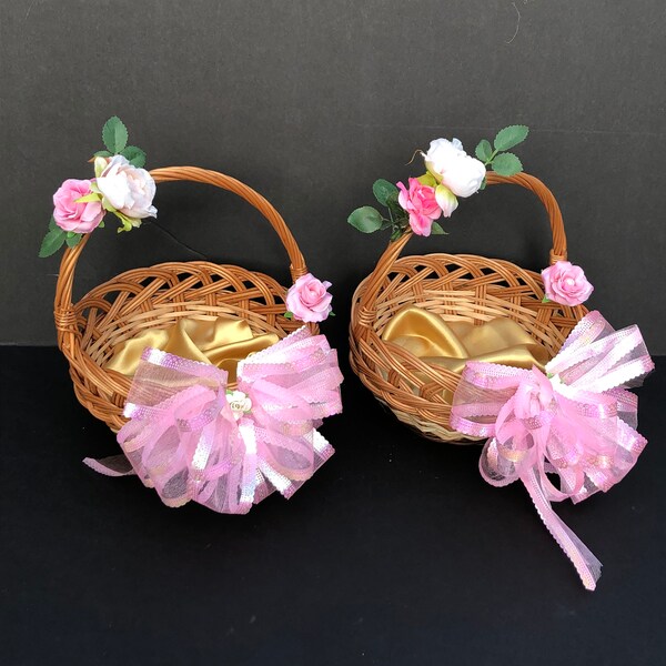 Flower Girl Basket Etsy UK