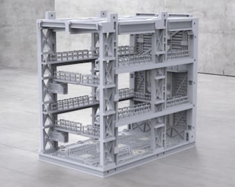 RG HG Gundam Hangar Base 2 - STL File Only