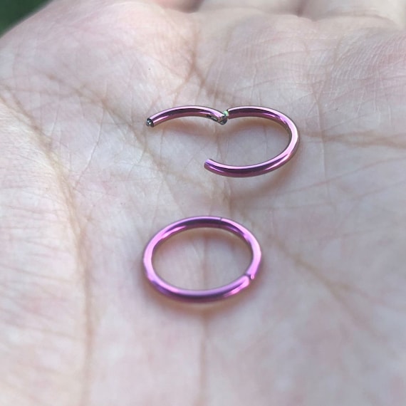 Chrome nose ring best sale