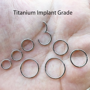 Bolt Push Pin Flat Back Earring, Titanium - Silver / 20g: Lobe and Nose Piercings / 6mm at Maison Miru