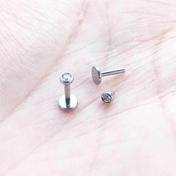 Brillantino, Cristallo Bianco, 4, 5 E 6 Mm, Acciaio Chirurgico - Set - Foto 11