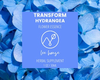 Blue Hydrangea Essence: Transformation - Inspire your Inner Alchemist