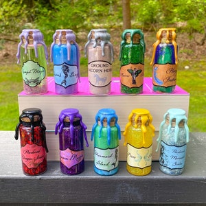 MINI Fantasy Potions | Magical Apothecary Potion Bottle | Witch and Wizard | Halloween Decor