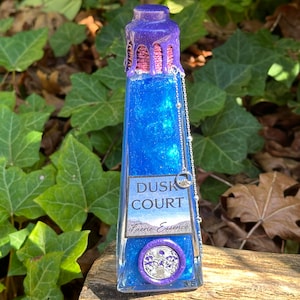 Dusk Court | Faerie Essence | Color Changing Potion | Magical Apothecary Potion Bottle | Faerie Potion | Fantasy Book Worlds | Fae Courts