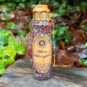 Euphoria Elixir | Magical Apothecary Potion Bottle | Witch and Wizard Potion | Halloween Potion and Decor | NOT COLOR CHANGING