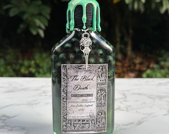 Halloween Potion | Color Changing Potion | Halloween Decorative Potion | Witch and Wizard Potion | Halloween Potion Bottle | Bookshelf Decor