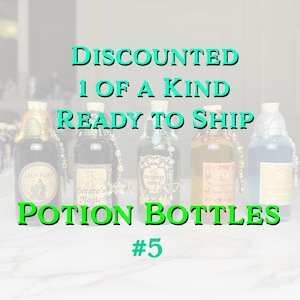 MINI Discounted Decorative Potions | 1 of A Kind Bottles #5