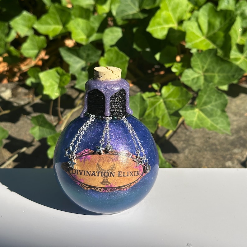Elixir Chain Divination Elixir | Color Changing Decorative Potion Bottle | Magnetic ...