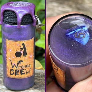 Witches Brew DICE Potion | Color Changing Potion Bottle | TTRPG potion bottle | Fantasy potion decor | Dice Potion | Role Playing Game