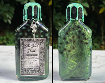 Halloween Potion | Color Changing Potion | Halloween Decorative Potion | Witch and Wizard Potion | Halloween Potion Bottle | Bookshelf Decor