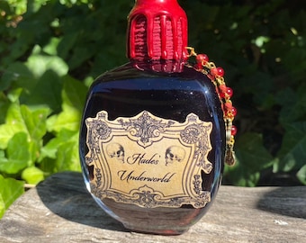 Hades' Underworld | Greek Mythology Decorative Color Changing Potion Bottle | Fantasy Prop | Altar Decor