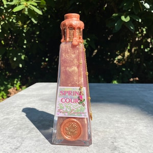Spring Court | Faerie Essence | Color Changing Potion | Magical Apothecary Potion Bottle | Faerie Potion | Fantasy Book Worlds | Fae Courts