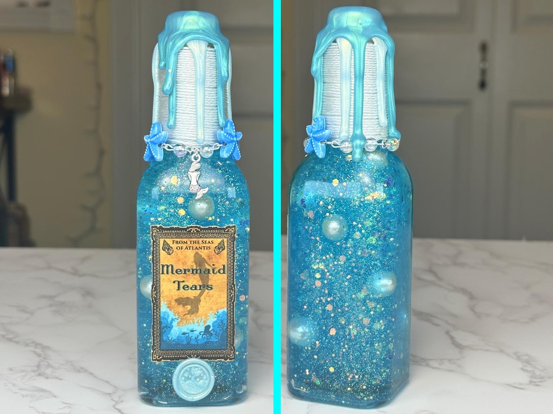 Mermaid Tears | Magical Apothecary Potion Bottle | Fantasy Potion ...