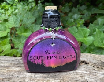 Southern Lights | Decorative Color Changing Potion Bottle | Christmas Magic Decor