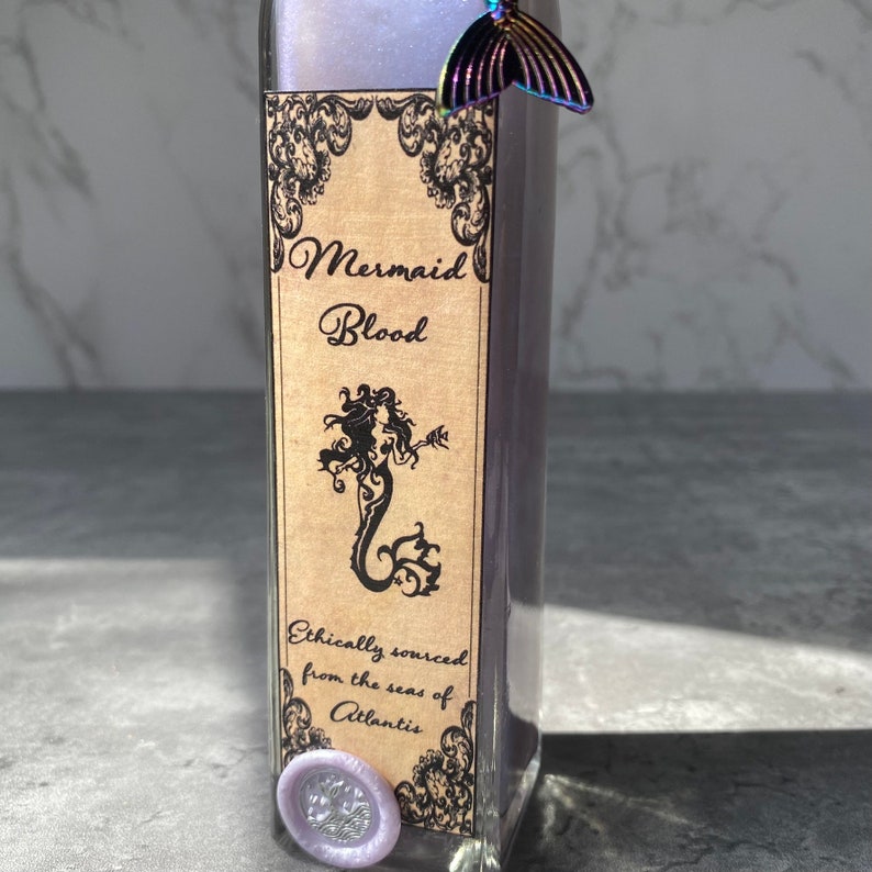 Mermaid Blood Color Changing Potion Magical Apothecary - Etsy