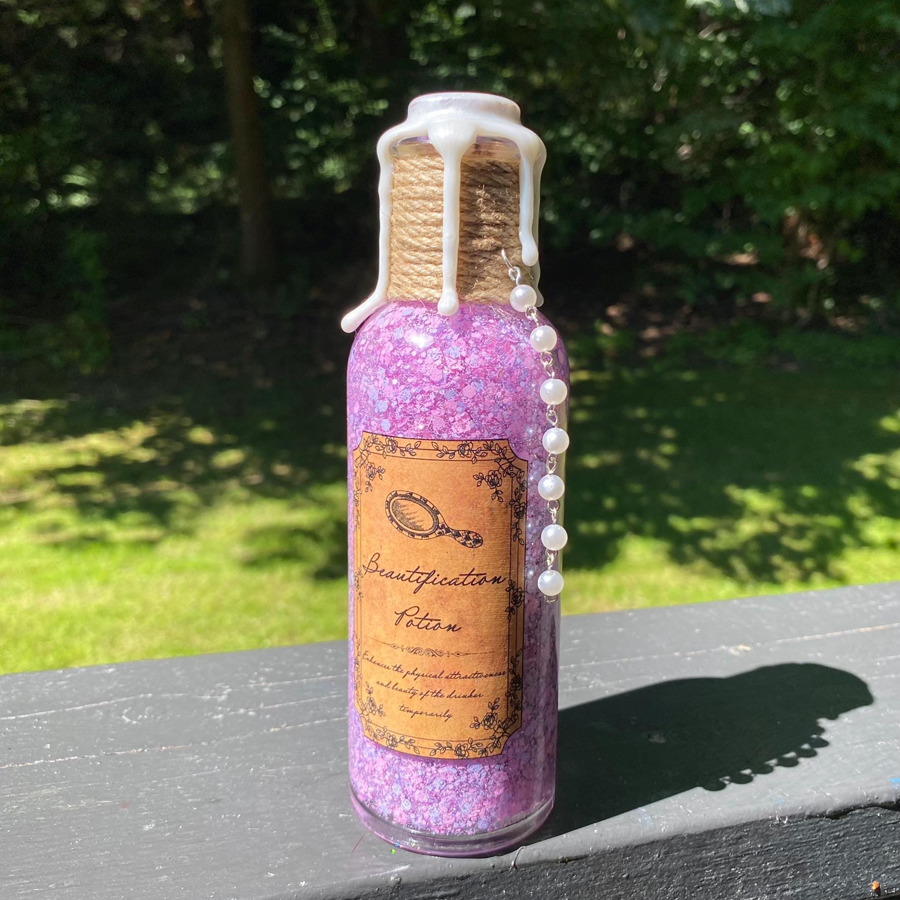 Beautification Potion | Decorative Bottle | Witch & Wizard Apothecary Jar