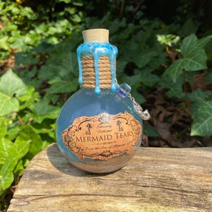 Mermaid Tears | Magical Apothecary Potion Bottle | Witch and Wizard ...