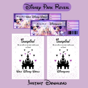 Descarga instantánea Disneyland Disneyworld revela carta sorpresa