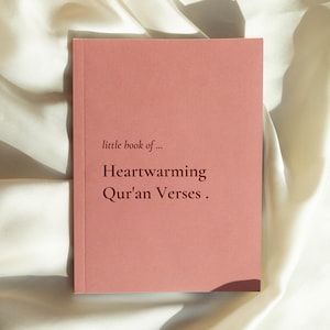 Heartwarming Qur'an Verses Book - Islamic Gift, Eid, Ramadan