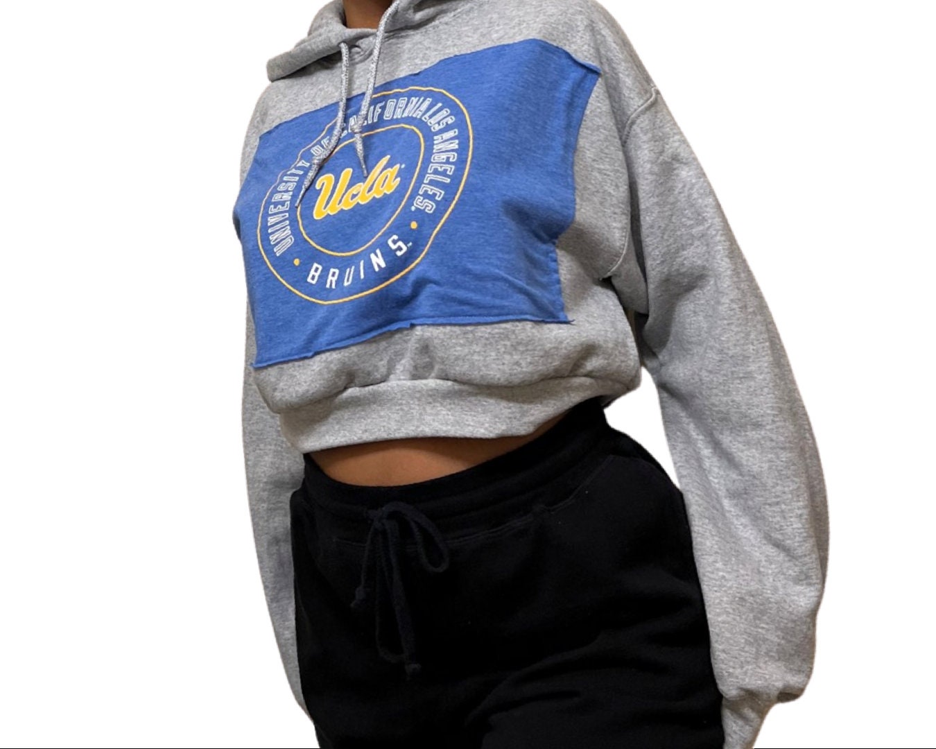 UCLA Bruins Repurposed Crop Sweatshirt - Etsy Australia