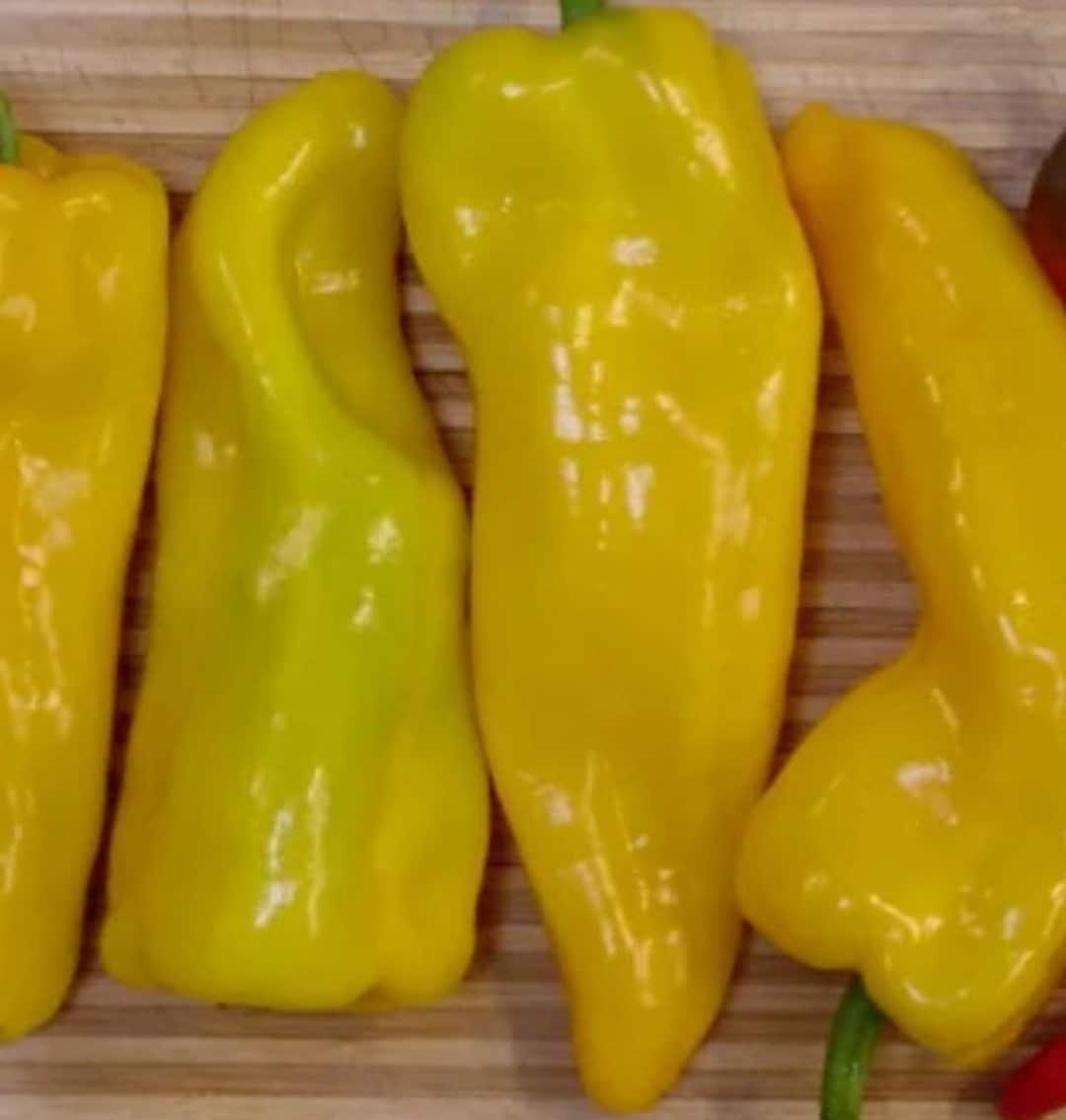 Escamillo Yellow F1 Sweet Italian Frying Pepper Seeds, Organic Etsy