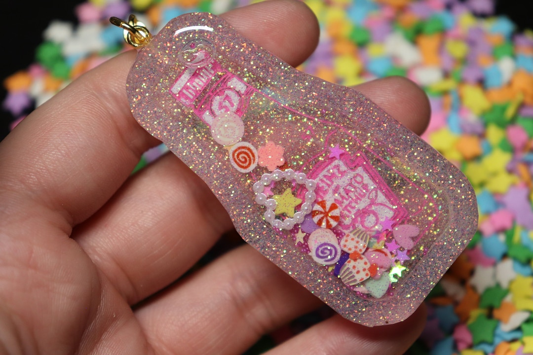 Ketchup Resin Keychains Etsy