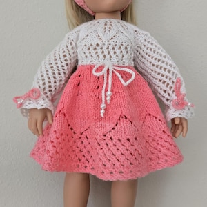 18 inches, 19 inches   doll clothes  (Suitable for American Girl and Gotz dolls and etc.).