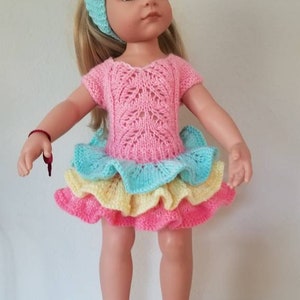 18 inches, 19 inches   doll clothes  (Suitable for American Girl and Gotz dolls and etc.).
