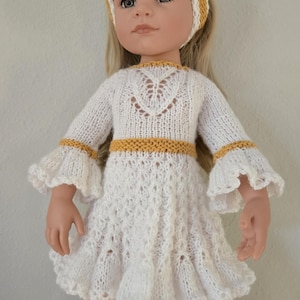 18 inches, 19 inches   doll clothes  (Suitable for American Girl and Gotz dolls and etc.).
