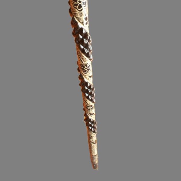 Hand Carved Cane - Etsy